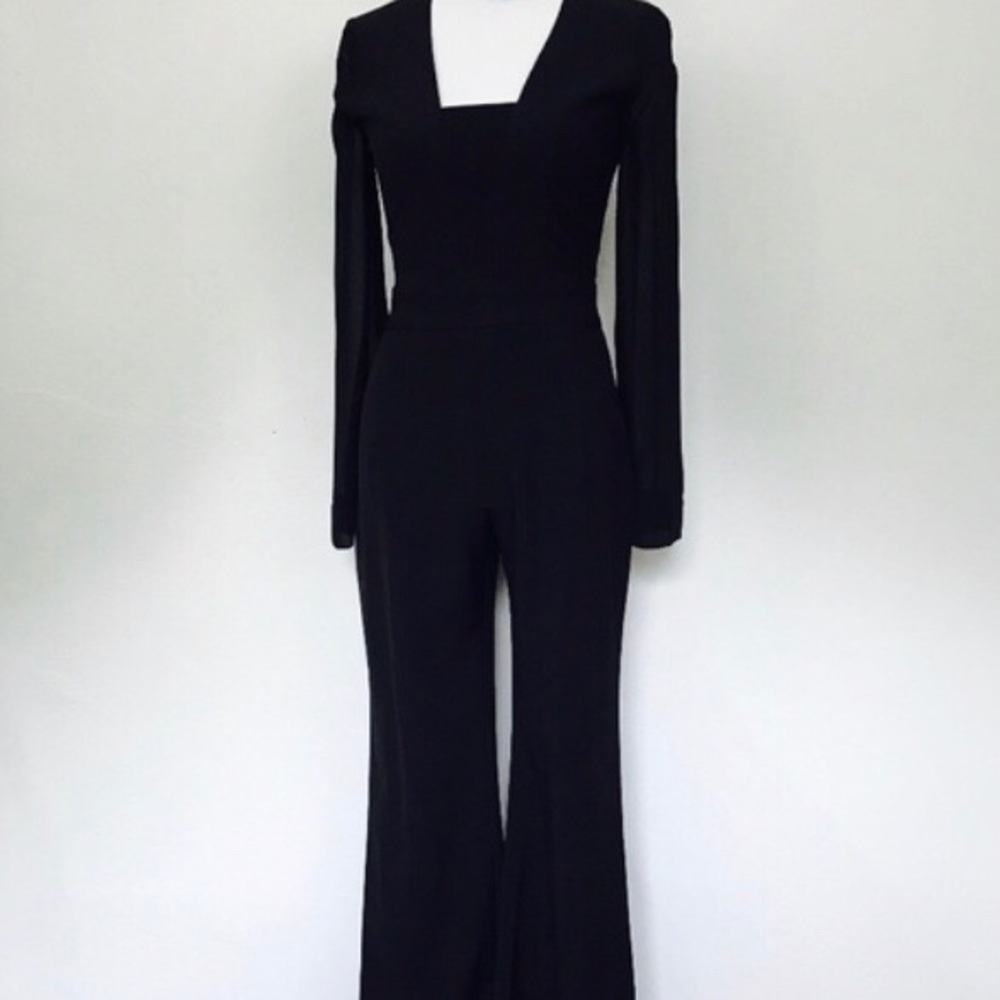 Black jumpsuit